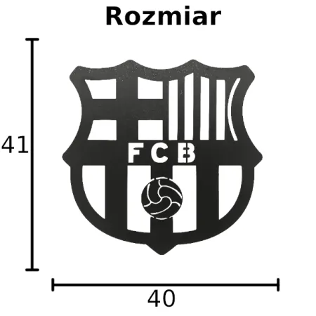 FC Barcelona Logo DEKORACJA ŚCIENNA obraz na ścianę